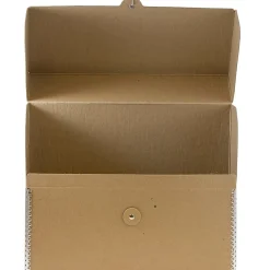 Portfolio Case with Drawstring Closure, Brown (3536847)<JAM Paper Clearance