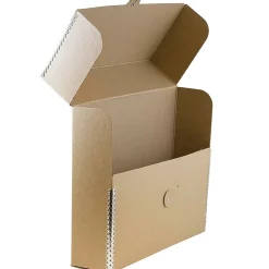 Portfolio Case with Drawstring Closure, Brown (3536847)<JAM Paper Clearance