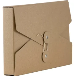 Portfolio Case with Drawstring Closure, Brown (3036KRAFT)<JAM Paper Clearance