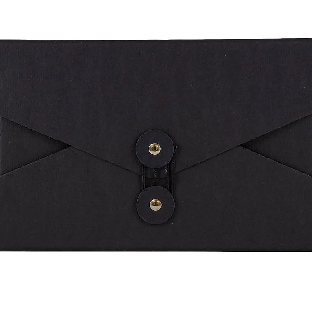 Portfolio Case with Drawstring Closure, Black (3036BLACK)<JAM Paper Online