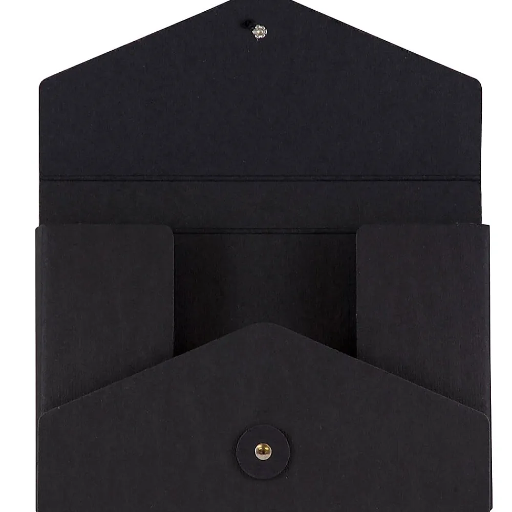 Portfolio Case with Drawstring Closure, Black (3036BLACK)<JAM Paper Online