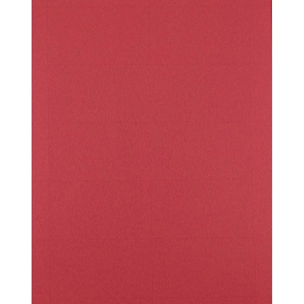 Business Cards*JAM Paper ® Printable Business Cards, 3 1/2 x 2, Red, 100/Pack (22128334)