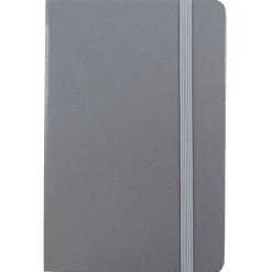 Notebooks|JAM Paper Professional Notebooks, 4" x 6", Wide Ruled, 70 Sheets, Gray/Silver (340528853)