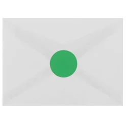 Best JAM Paper Round Label Sticker Seals, 1 2/3