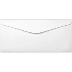 Sale JAM Paper Security Tinted #9 Booklet Envelopes, 3 7/8" x 8 7/8", White, 50/Pack (61549-50)
