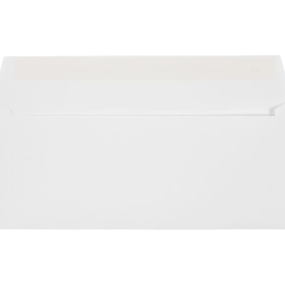 Sale JAM Paper Self Seal #10 Booklet Envelope 4 1/8" x 9 1/2", White, 50/Pack (75746-50)