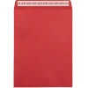 JAM Paper Self Seal Catalog Envelope, 9" x 12", Red, 100/Pack (188447598D)
