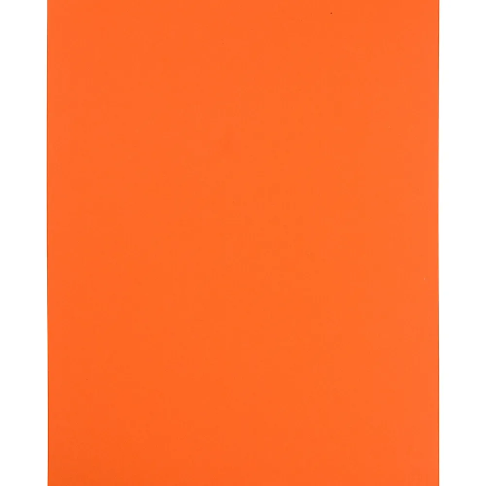 Outlet JAM Paper Shipping Labels, 8-1/2" x 11", , 1 Label/Sheet, 10 Labels/Pack (337628612) Orange