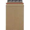 Outlet JAM Paper ® Stay-Flat Photo Mailer Stiff Envelopes with Self-Adhesive Closure, 6 x 8, Brown Kraft, Sold Individually (8866640)