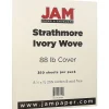 Card Stock*JAM Paper Strathmore 80 lb. Cardstock Paper, 8.5" x 11", Ivory Wove, 250 Sheets/Ream (301125B)
