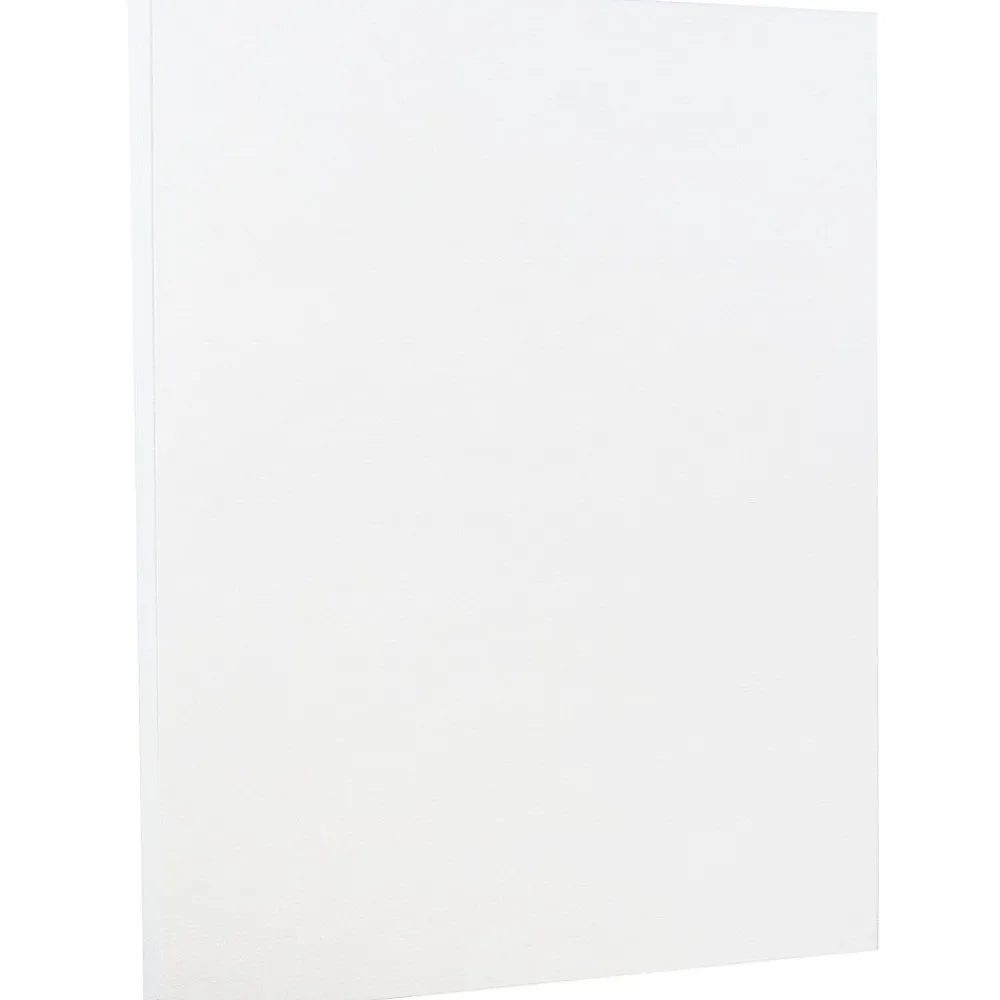 Card Stock*JAM Paper Strathmore 80 lb. Cardstock Paper, 8.5" x 11", Bright White, 50 Sheets/Pack (301005)