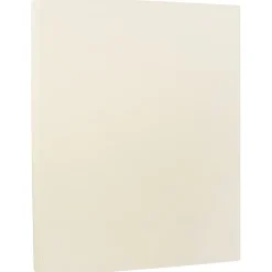 Resume Paper*JAM Paper ® Strathmore 24lb Paper, 8.5 x 11, Ivory Wove, 100 Sheets/Pack (191259)