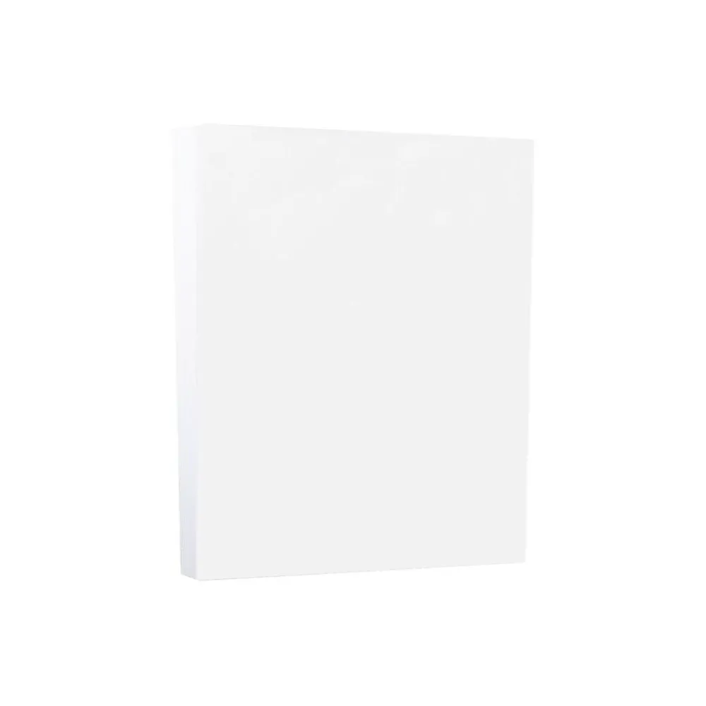Card Stock*JAM Paper Vellum Bristol 110 lb. Cardstock Paper, 8.5" x 11", White Vellum Bristol, 50 Sheets/Pack (169855)