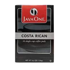 JavaOne Costa Rican Coffee Freshpack, Medium Roast, 84/Carton (JTC30406CT)
