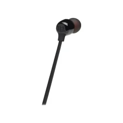 TUNE 125BT Wireless Bluetooth Stereo In-Ear Headphones, Black (T125BTBLKAM)<JBL Clearance