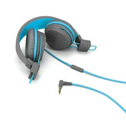 JBuddies Studio On-Ear Kids Headphone,Gray/Blue (JKSTUDIO-GRYBLU-BOX)<JLab Online