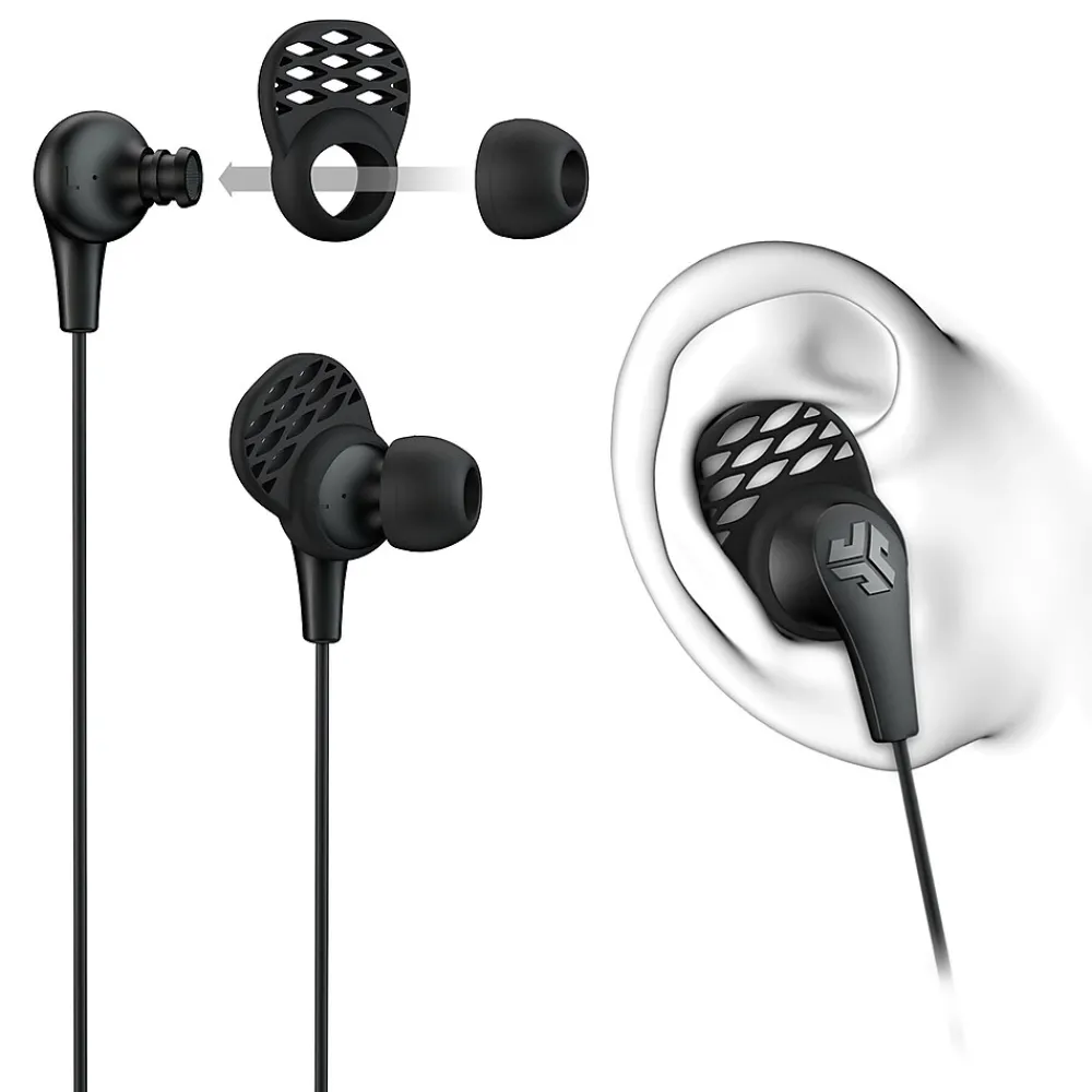 JBuds Pro Signature Earbuds, Black (EPRORBLK123)<JLab Discount