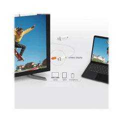 j5create 1.97' ScreenCast HDMI to USB-A Audio/Video Monitor Cable, Male to Male, White (JVAW56)