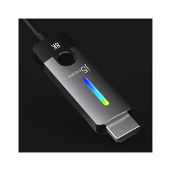j5create 6' USB-C to HDMI 2.1 8K Cable, M/M, Space Gray/Black (JCC157)