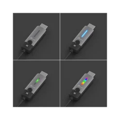 j5create 6' USB-C to HDMI 2.1 8K Cable, M/M, Space Gray/Black (JCC157)