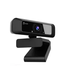 Hot j5create Create 2 USB 360° Rotation & 1080P HD Webcam, 2 Megapixels, Black (JVCU100)