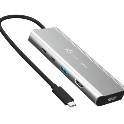 j5create 5-Port USB Type-C Hub, Space Gray (JCD401)