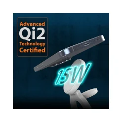 Qi2 3-in-1 Magnetic Wireless Foldable Charging Station, White (JUPW3415)<j5create Best