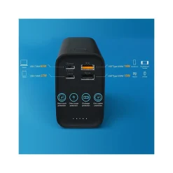 USB-A/USB-C Power Bank, 26800mAh, Black (JPB26465)<j5create Discount