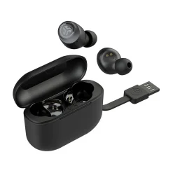 GO Air POP Wireless Earbuds Headphones, Bluetooth, Black (EBGAIRPOPRBLK124)<JLab Sale