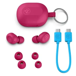 JBuds Mini Wireless Noise Canceling Earbuds, Bluetooth, Pink (EBJBMINIRPNK124)<JLab New
