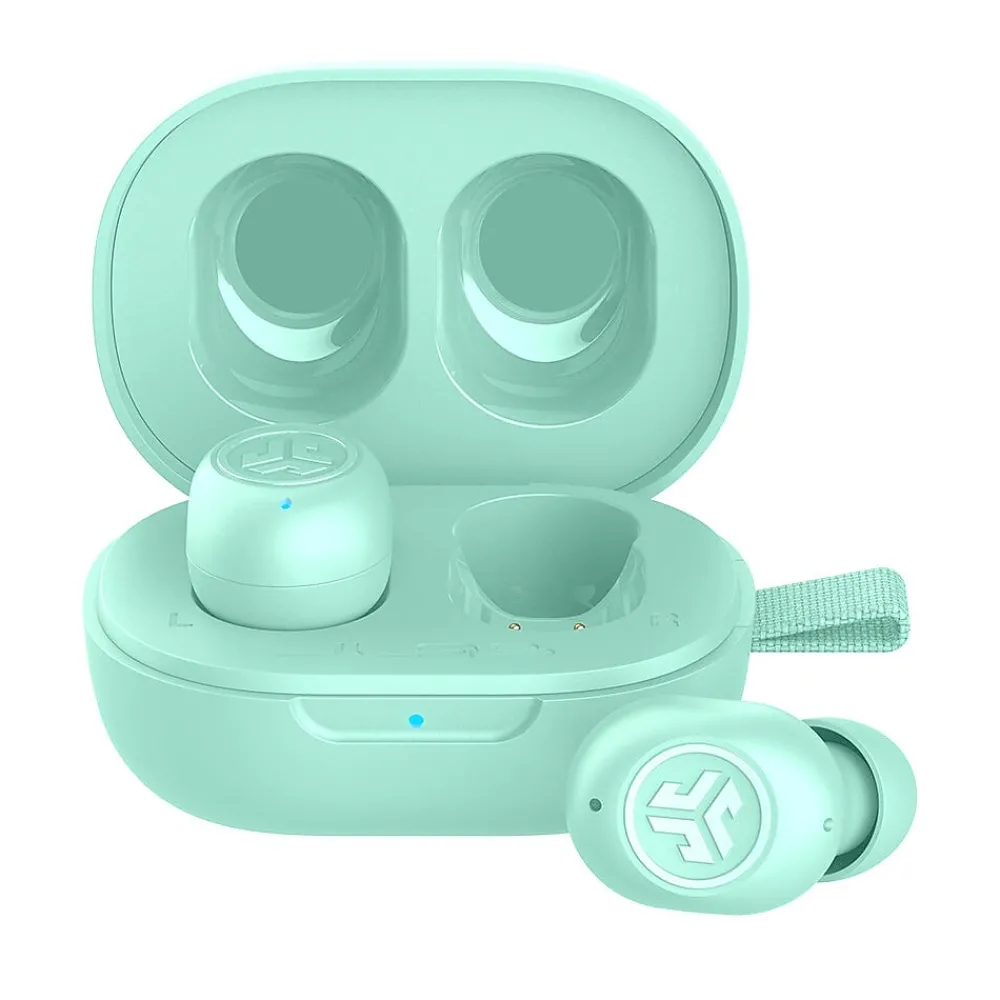 JBuds Mini Wireless Noise Canceling Earbuds, Bluetooth, Mint (EBJBMINIRMNT124)<JLab Sale