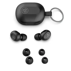JBuds Mini Wireless Noise Canceling Earbuds, Bluetooth, Black (EBJBMINIRBLK124)<JLab New