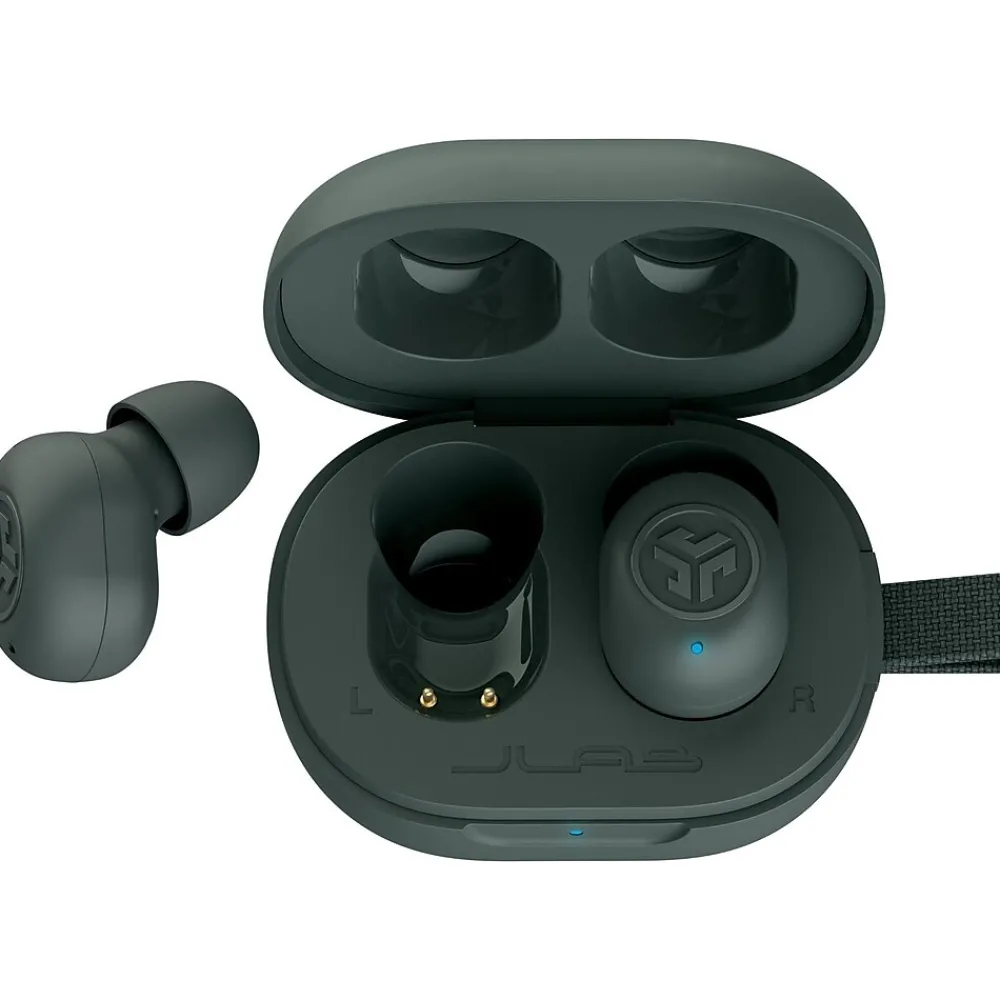 JBuds Mini Wireless Noise Canceling Earbuds, Bluetooth, Sage (EBJBMINIRSGE124)<JLab Best