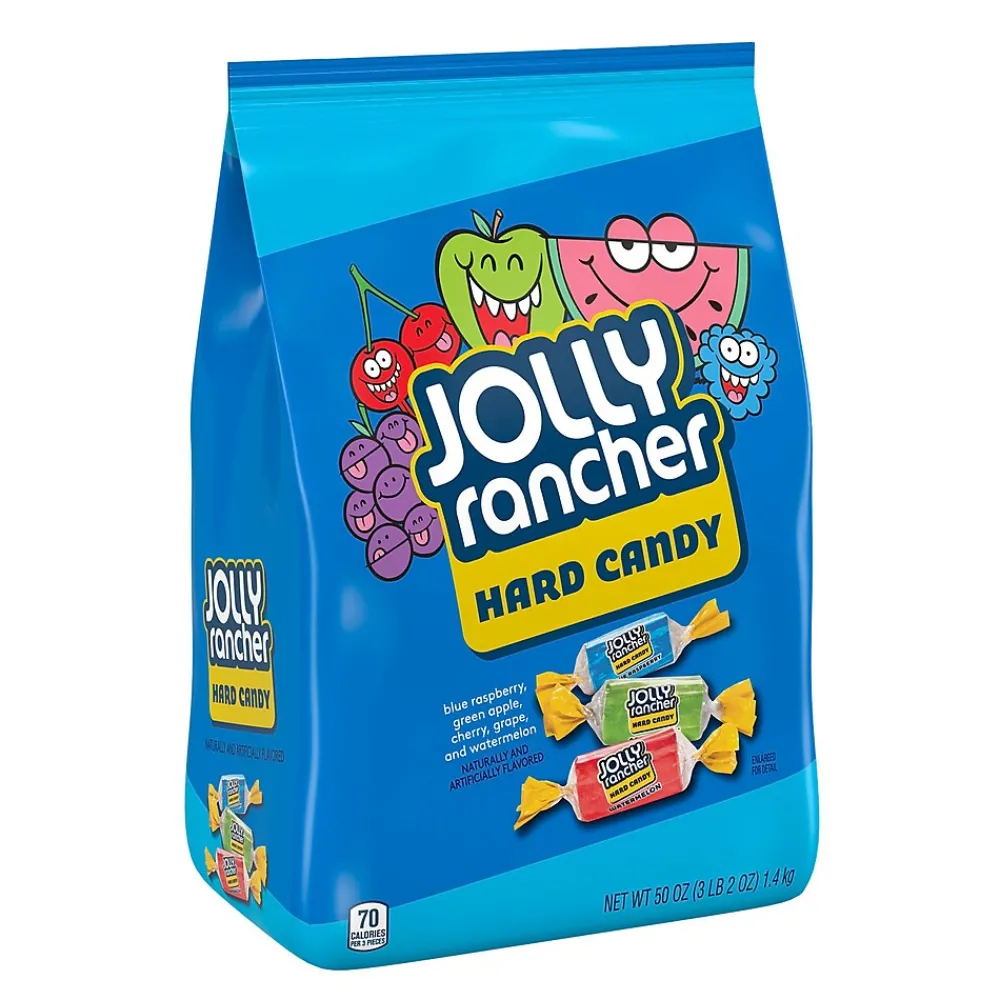 Jolly Rancher Hard Candy, Assorted Flavors, 50 oz. (HEC15677)