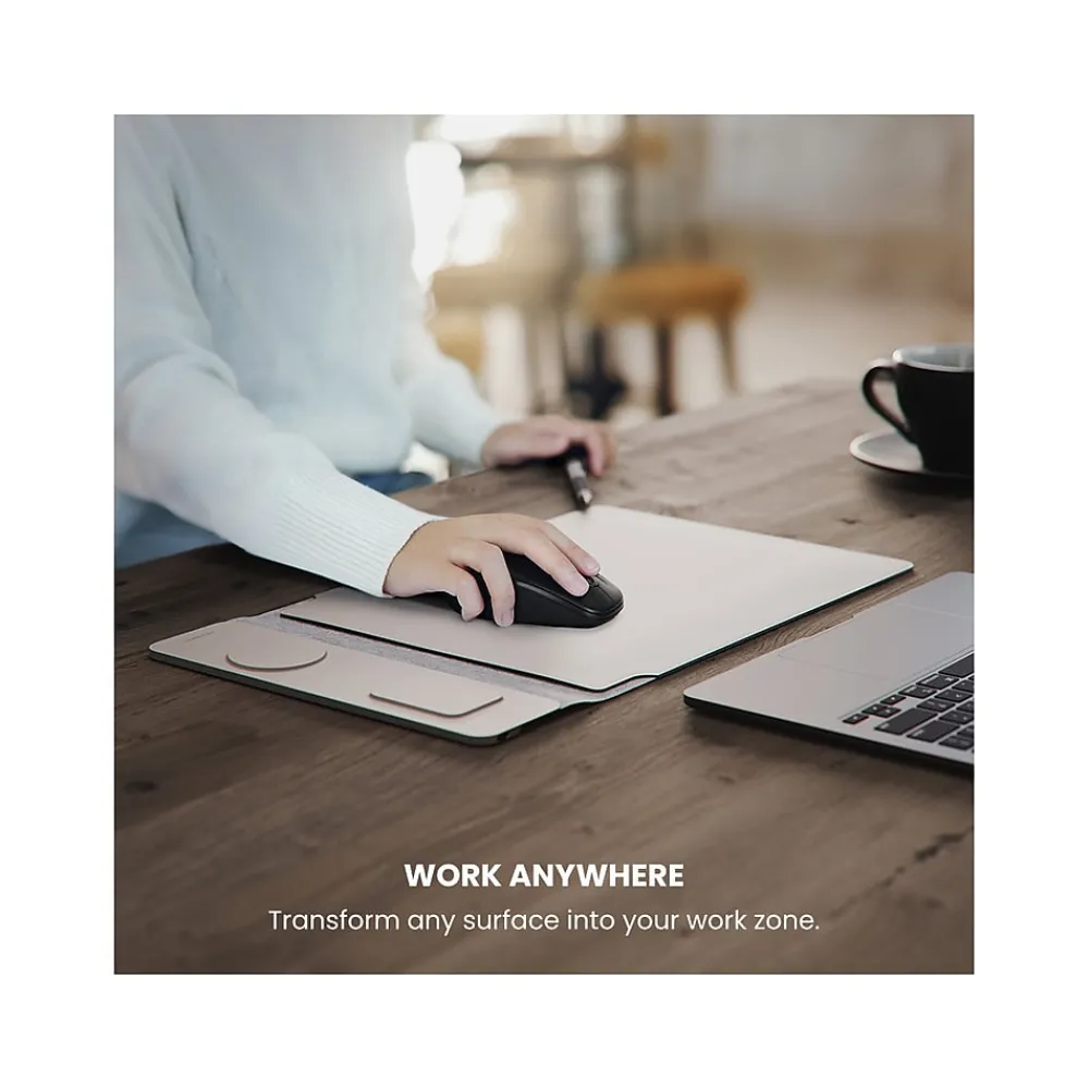 NEXA 16" Faux Leather Laptop Sleeve, (JWCS16LG)<JOURNEY New