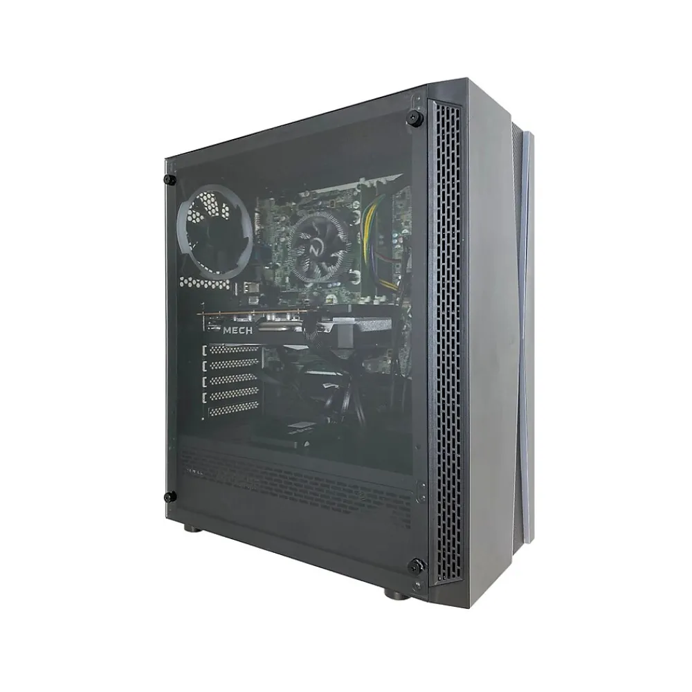 Outlet Joy Systems Dark Matter Refurbished Gaming Desktop Computer,Intel Core i7-6700, 16GB Memory, 512GB SSD, 1TB HDD (J1-GAMEA14)
