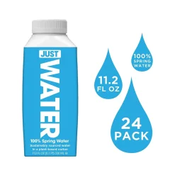 Just Water , 11.2 Oz., 24/Carton (00703)