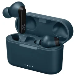 RIPTIDZ True Wireless Earbuds with Charging Case, Bluetooth, Navy (HAA9TA)<JVC Sale