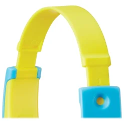 Tinyphones Kids' Over-Ear Child-Safe Headphones, Blue/Yellow (HAKD7Y)<JVC New