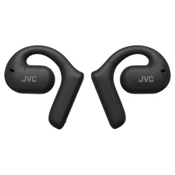 True Wireless Active Noise-Canceling Nearphones with Charging Case, Bluetooth, Black (HANP35TB)<JVC