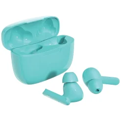 Ultra-Compact True Wireless Earbuds with Charging Case, Bluetooth, Green (HAD5TG)<JVC Clearance