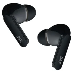 Ultra-Compact True Wireless Earbuds with Charging Case, Bluetooth, Olive Black (HAD5TB)<JVC Clearance