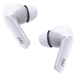 Ultra-Compact True Wireless Earbuds with Charging Case, Bluetooth, Coconut White (HAD5TW)<JVC Best