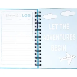 Journals|Kahootie Co. Travel Journal For Kids Hardcover Journal, 5.5
