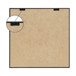 Bulletin*Kate & Laurel F2 Images Succulent 7 Cork Bulletin Board, Gold Frame, 1' x 1' (222048)