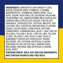 Keebler M&M's Chip Deluxe Mini Chocolate Cookies, 1.6 oz., 30/Box (209-00466)