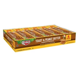 Keebler Toast and peanut butter Sandwich Crackers, 1.8 oz., 12 Packs/Box (KEE21166)