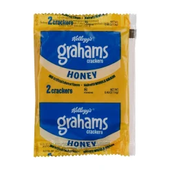 Kellogg's Honey Graham Crackers, .49 oz., 200/Carton (802690)