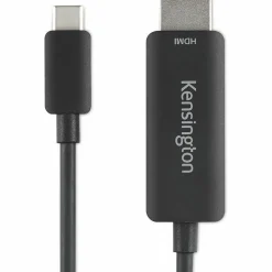 Kensington 6' HDMI to USB-C Cable, Male to Male, Black (K38343WW)