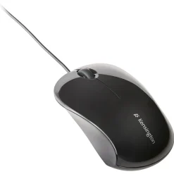 New Kensington Mouse for Life K74531WW USB Wired Optical Three-Button Mouse, Black